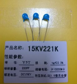 Y5T 15KV101K 15KV الكربون فيلم المقاوم 100pf مكثف السيراميك عالية الجهد