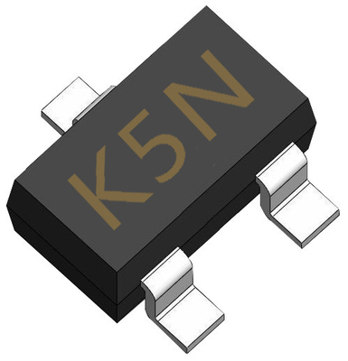 SOT-323 3904W /3906W NPN سيليكون إيباتاكسيال ترانزستور مسطح PNP السيليكون