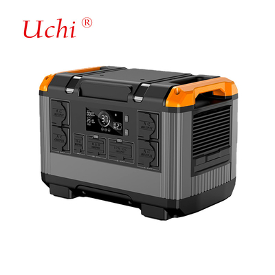 2016WH 2400W إمدادات الطاقة المتنقلة في الهواء الطلق للاحتياطي الطارئ