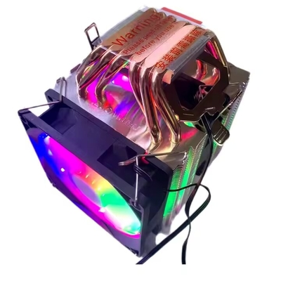 سخان مروحة البرج المزدوج لـ CPU ألومنيوم حرارة غليان الكمبيوتر بطاقة الأم سخان CPU
