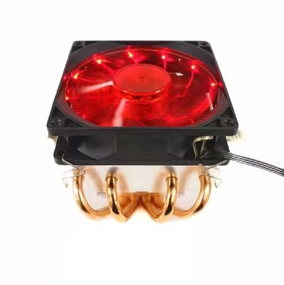 4 أنبوب الحرارة دفع أسفل نوع الألومنيوم Heatsink برنامج التبريد CPU