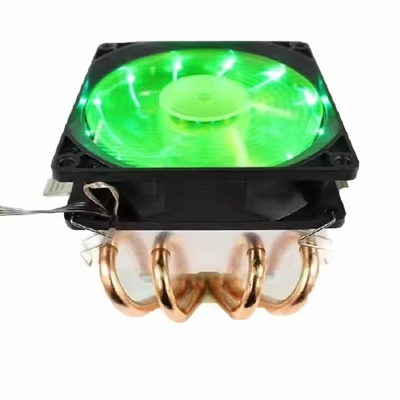 4 أنبوب الحرارة دفع أسفل نوع الألومنيوم Heatsink برنامج التبريد CPU