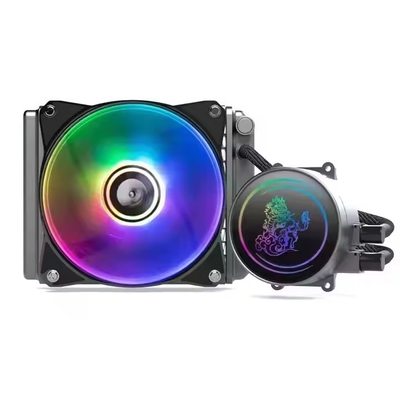 بيع منخفض 120mm سائل CPU مضخة المياه المبرد للكمبيوتر لعب