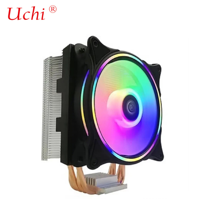 التوافق القوي جهاز الكمبيوتر المبرد للأغراض العامة ARGB CPU جهاز التبريد الهوائي ألومنيوم CPU
