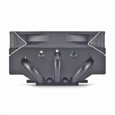 مشعّل أنابيب الحرارة I3 I5 I7 I9 Lga775 1150 1151 1155 1156 1700 1366 2011 AMD AM4 AM5 Universal Horizontal CPU Cooler Fan Black