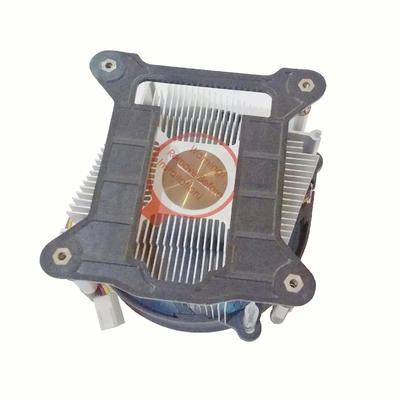 12 فولت Dc رادياتور مركز النحاس TDP 75W لمعالج الكمبيوتر التبريد 4 دبوس PWM سوكت 1700 1200 1150 1151 1155 1156 Cpu هواء بارد المروحة