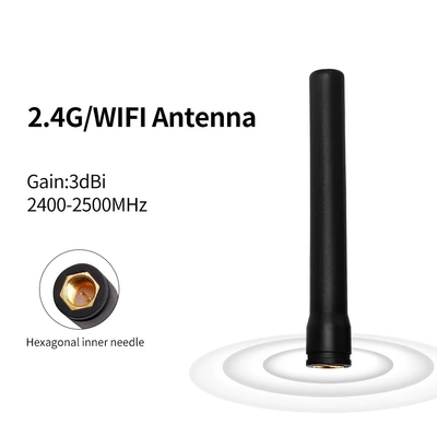 عقدة أسما ثلاثية الأطراف مباشرة ذكر 433mhz جهاز استقبال 433mhz الهوائي الخارجي لورا المطاطي