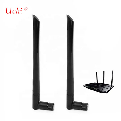 جهاز توجيه خارجي عالي الفائدة لاسلكي مرن 2.4G 5.8G طيف طويل WiFi المطاطي النطاق المزدوج 2.4g جهاز توجيه الهوائي