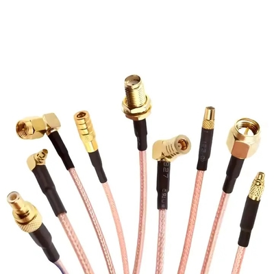 RP SMB ذكر إلى ذكر وصلة مع RG178 RG316 RF كابل محوري 50ohm 6GHz