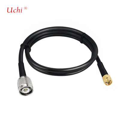 RG58 SMA الذكور إلى TNC الذكور خسارة منخفضة 50Ohm كابل مكافئ RF محول TNC إلى SMA كابل تمديد لأجهزة LAN اللاسلكية