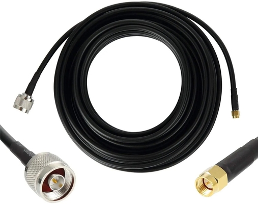 RG58 SMA الذكور إلى TNC الذكور خسارة منخفضة 50Ohm كابل مكافئ RF محول TNC إلى SMA كابل تمديد لأجهزة LAN اللاسلكية