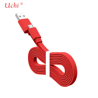 USB 3A نوع C كابل شاحن PVC شكل فليت نوع شحن سريع للهاتف المحمول كابل شاحن الهاتف المحمول