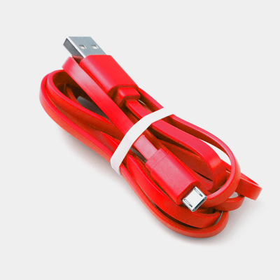 USB 3A نوع C كابل شاحن PVC شكل فليت نوع شحن سريع للهاتف المحمول كابل شاحن الهاتف المحمول