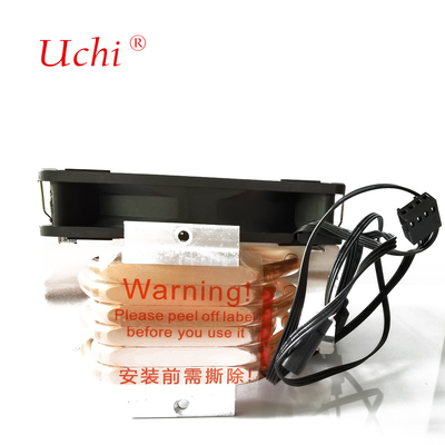 مبرد وحدة المعالجة المركزية للكمبيوتر بمروحة 120 ملم يأتي مع 6 أنابيب حرارية للتحكم في درجة الحرارة عالي الكفاءة