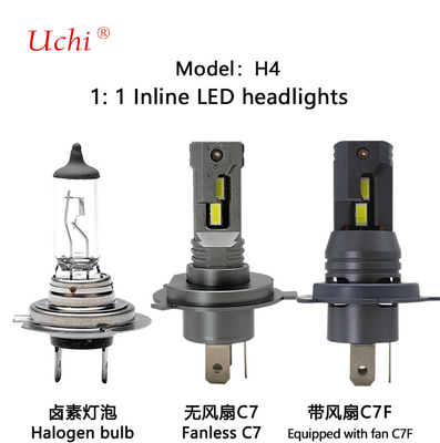 3200LM مصابيح سيارة LED للضوء العالي والتركيز القوي