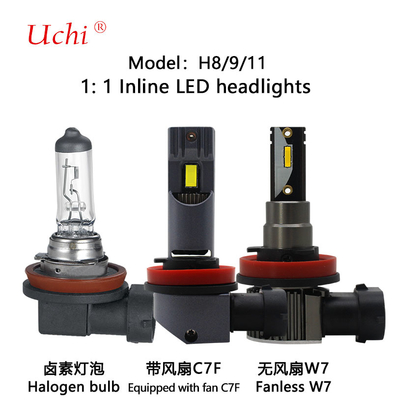 مصابيح أمامية للسيارة LED لنظام الإضاءة في السيارات الموفر للطاقة