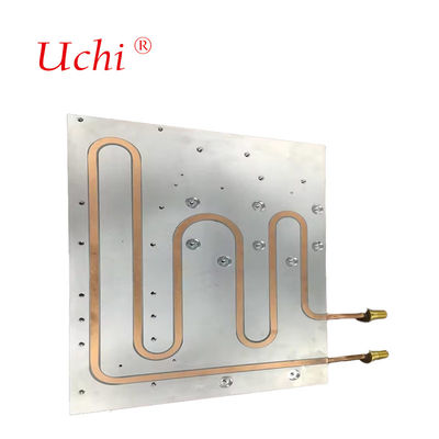 لوحة تبريد سائل مخصصة النحاس-الألومنيوم حوض التبريد الحراري لوحة تبريد المياه نظام تبريد لوحة البرد