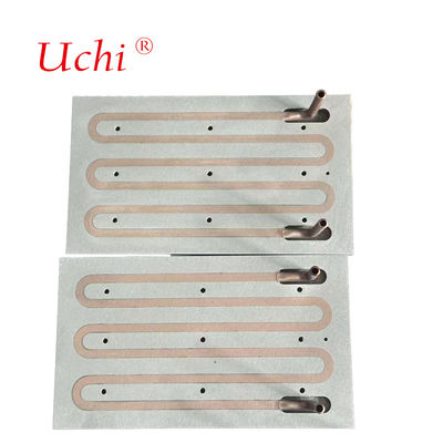 لوحة تبريد سائل مخصصة النحاس-الألومنيوم حوض التبريد الحراري لوحة تبريد المياه نظام تبريد لوحة البرد