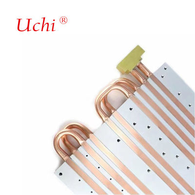 أنبوب تبريد مياه بالوعة حرارة من الألومنيوم عالي الطاقة ولوحة باردة