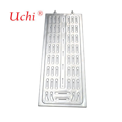 Battery Ess Aluminum Cold Plate Water Cold Liquid Cooling Braze Evaporator Fluid-cooled Plate