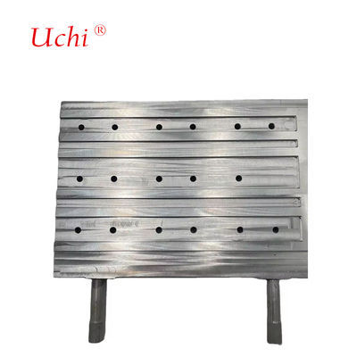 مشتتات حرارة لوحة التبريد السائل الملحومة أنبوب في لوحة تبريد سائل لوحة تبريد سائل