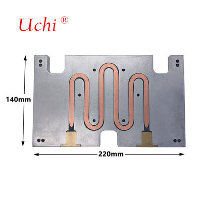 لوحة تبريد سائل IGBT مخصصة، لوحة تبريد ألومنيوم، لوحة تبريد مائي، لوحة تبريد سائل