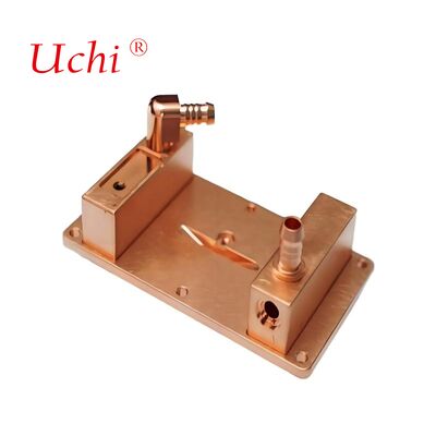 Custom Pure Copper Heat Sink For CPU Water Cooler Cold Plate Liquid Cooling