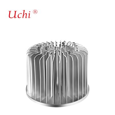 100 ملم فضة غلاف الألومنيوم شعاعي الصنع البارد المغسلة الحرارية