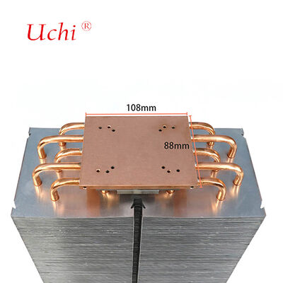 1500 واط LED المغسلة الحرارية - 5 زيبر فين أنبوب الحرارة وحدة تبريد