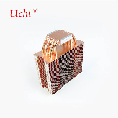 Copper-Aluminum Composite Fin Computer CPU Heat Sink