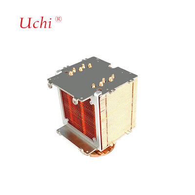 طاقة عالية النحاس النقي زيبر فين أنبوب الحرارة LED المغسلة الحرارية