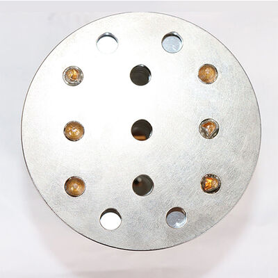 أنابيب الحرارة النحاسية بالوعة الحرارة ذات الزعانف للأضواء الصناعية