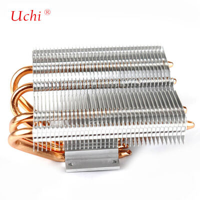 أنبوب الحرارة التبريد الحراري الكهربائي ألومنيوم وحدة المعالجة المركزية النحاس المغسلة الحرارية