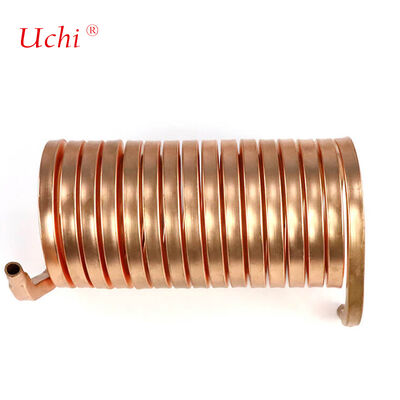 حوض الحرارة النحاسي ذو الزعانف المزدوجة مع أنبوب حرارة ملحوم