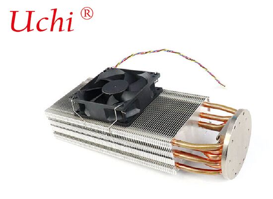 غسيل الحرارة LED مع مروحة (وحدة التبريد) لوحة تبريد سائل