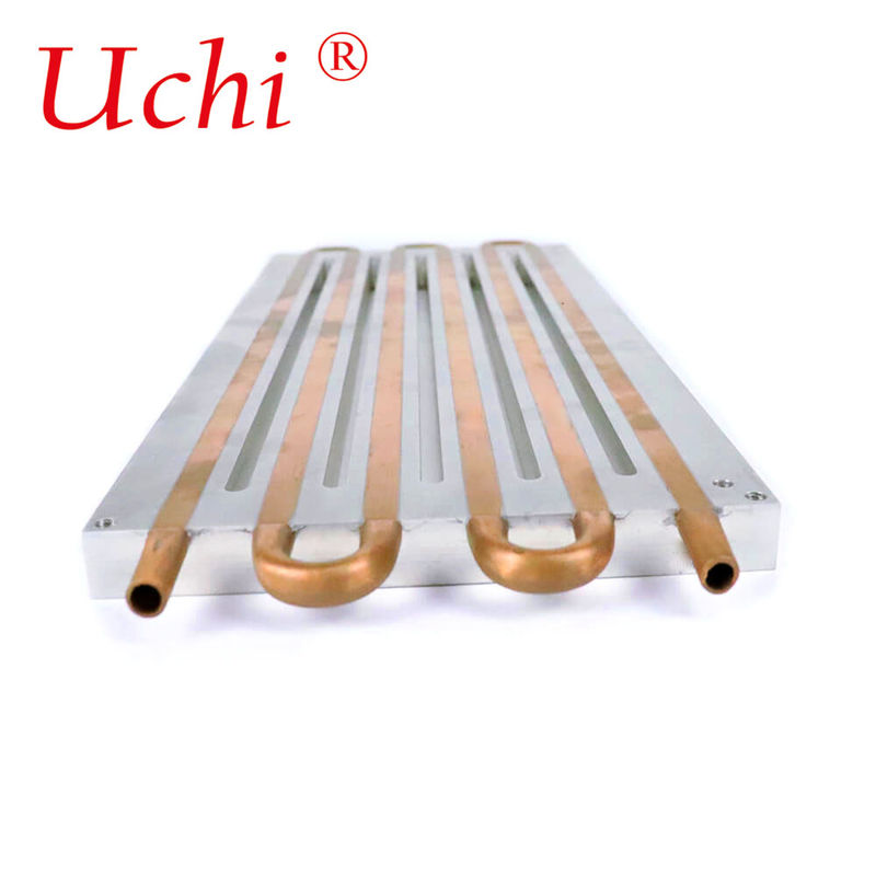 صفيحة التبريد بالماء الألومنيوم صفيحة البرد السائل سبيكة الألومنيوم السائل للتبريد الحراري