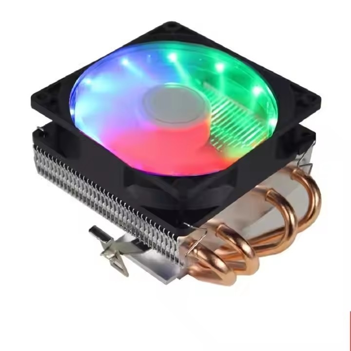 4 أنبوب الحرارة دفع أسفل نوع الألومنيوم Heatsink برنامج التبريد CPU