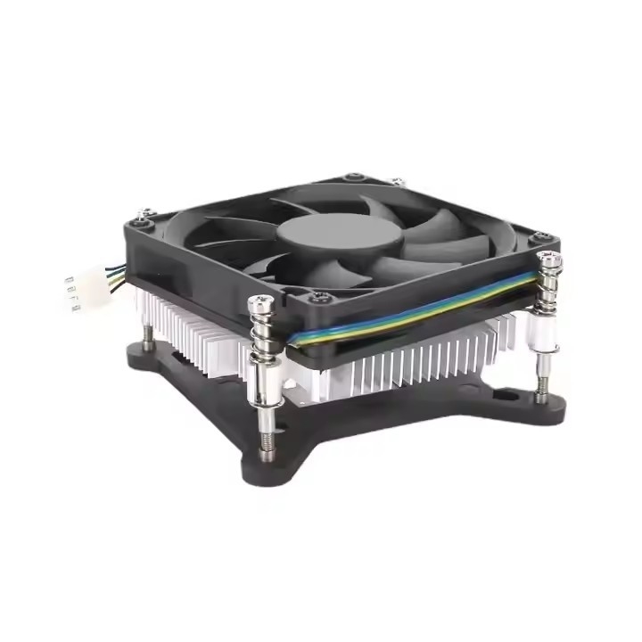 12v DC مروحة Cpu بارد دفع أسفل نوع بارد حاسوب معالج مروحة تبريد الهواء