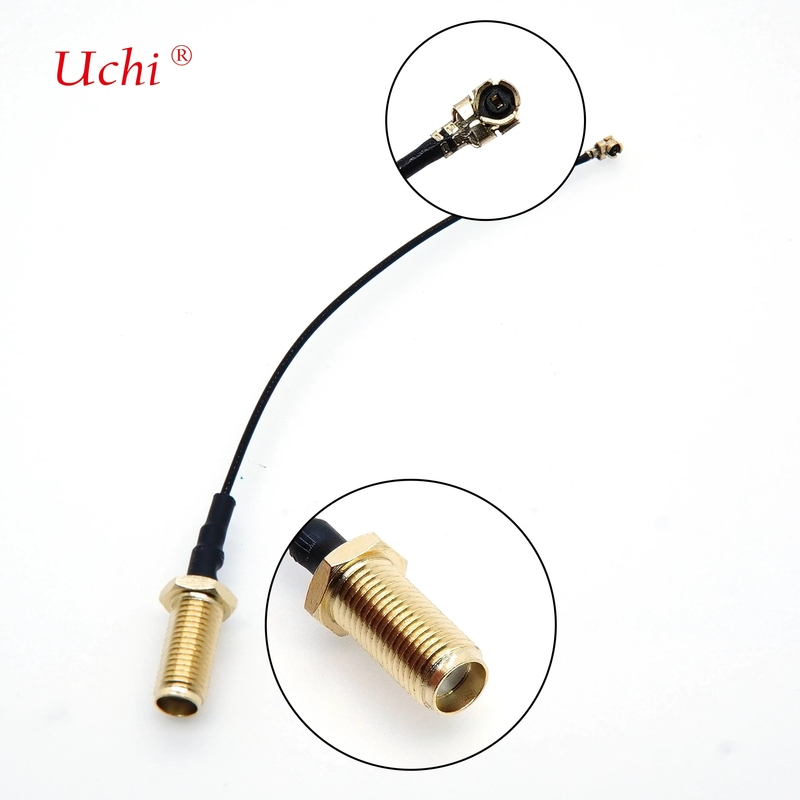 U.FL إلى PR SMA الهوائي الإناث WiFi Pigtail 1.13 كابل RF Ufl 1.13mm