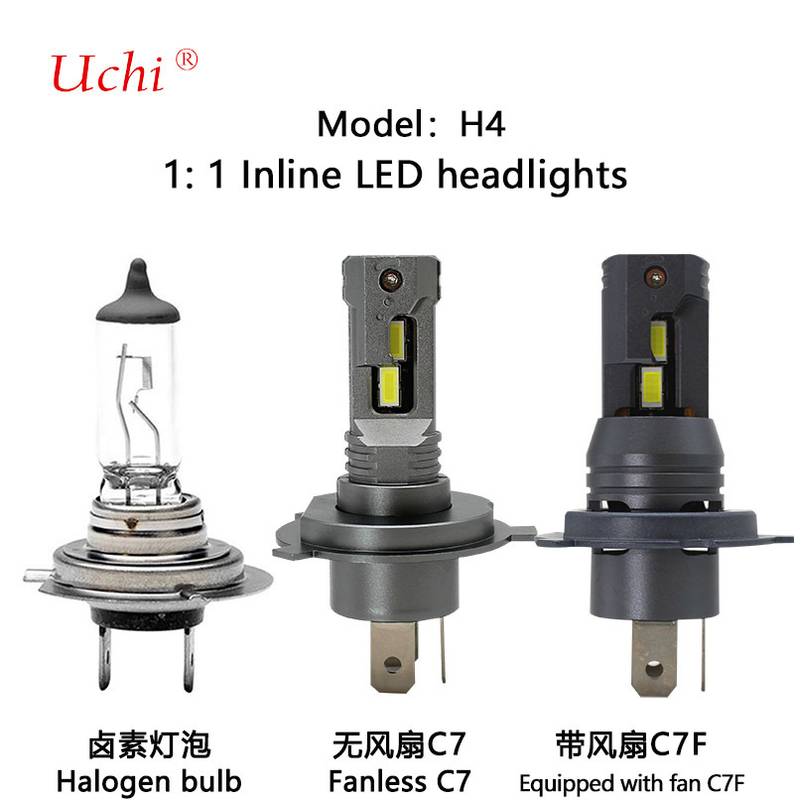 3200LM مصابيح سيارة LED للضوء العالي والتركيز القوي