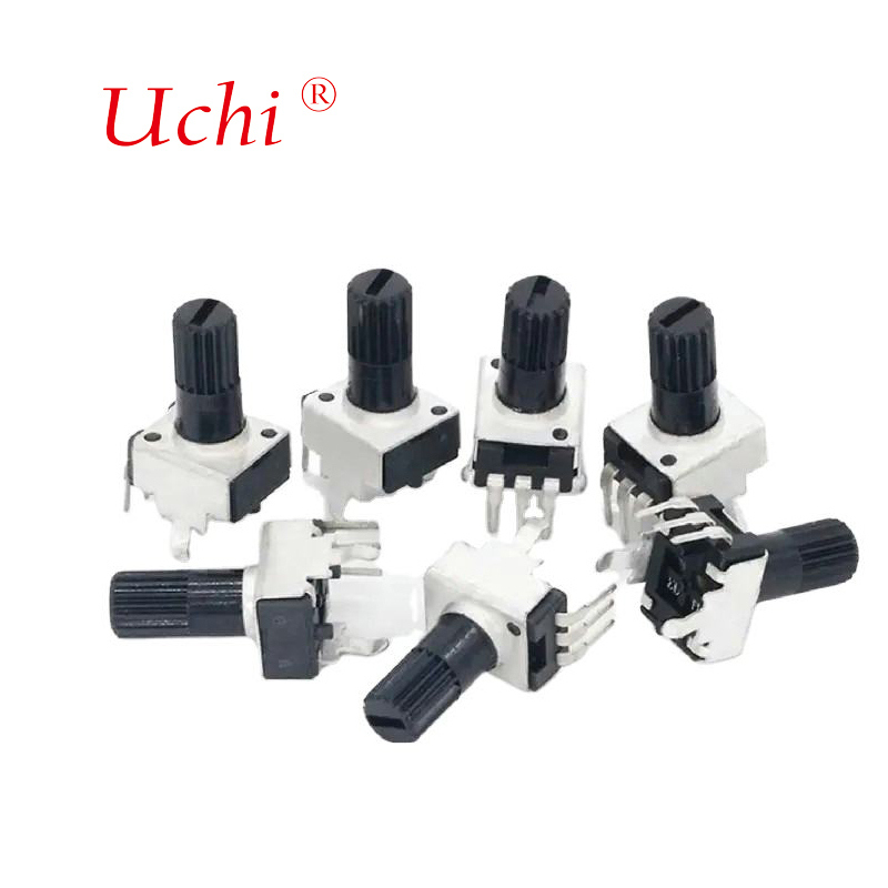 RV09 Single-turn 10K 12.5mm Adjustable Rotating Carbon Film Potentiometer