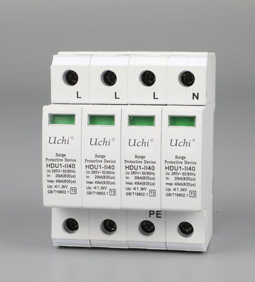 جهاز حماية أرضية المبنى الخارجي SPD جهد منخفض 200 / 380VAC