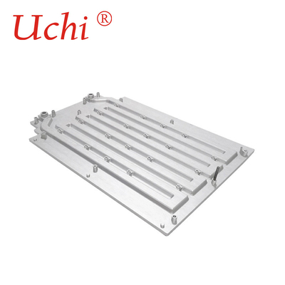 أنابيب الألومنيوم الاحتكاك لحام أنابيب التبريد السائل لوحة 265x180x35mm