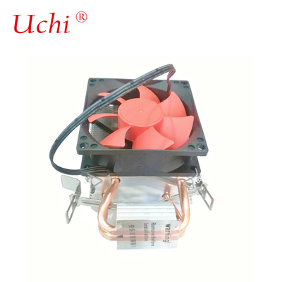 التبريد الجانب الرأسي سوبر كمبيوتر 92 ملم المروحة 2 النحاس أنبوب الحرارة أنبوب للكمبيوتر الكمبيوتر المقبس العالمي AMD معالج Intel IC