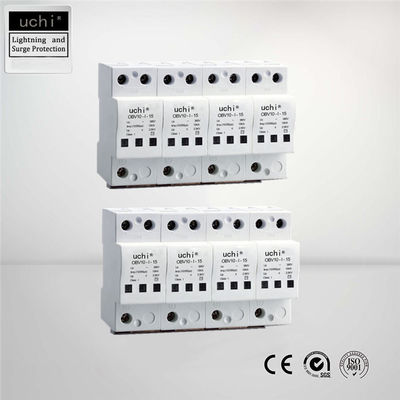 التفريغ الحالي 15KA Power Supply Surge Protector SGS معتمد