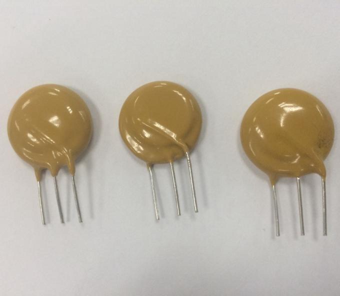 10mm Metal Oxide Varistor Utilize 3 Leads Overcurrent Overvoltage